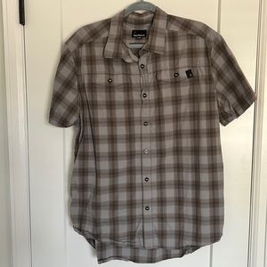 Black Diamond men’s short sleeve button up